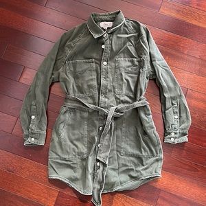 NWT Hudson oversized shirt dress